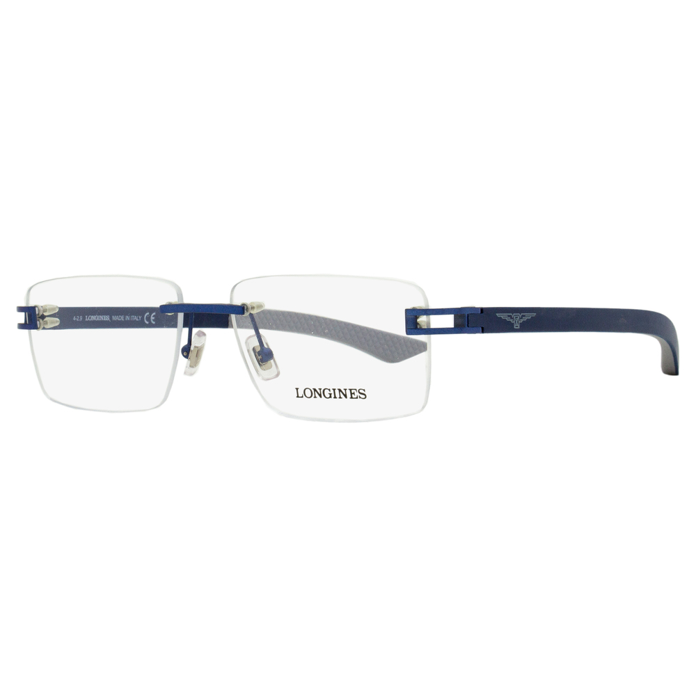 Longines Rimless Eyeglasses LG5006H 090 Blue 55mm